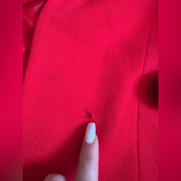 80s does 40s Vintage Lilli Ann Red Blazer - Picture 8 of 11